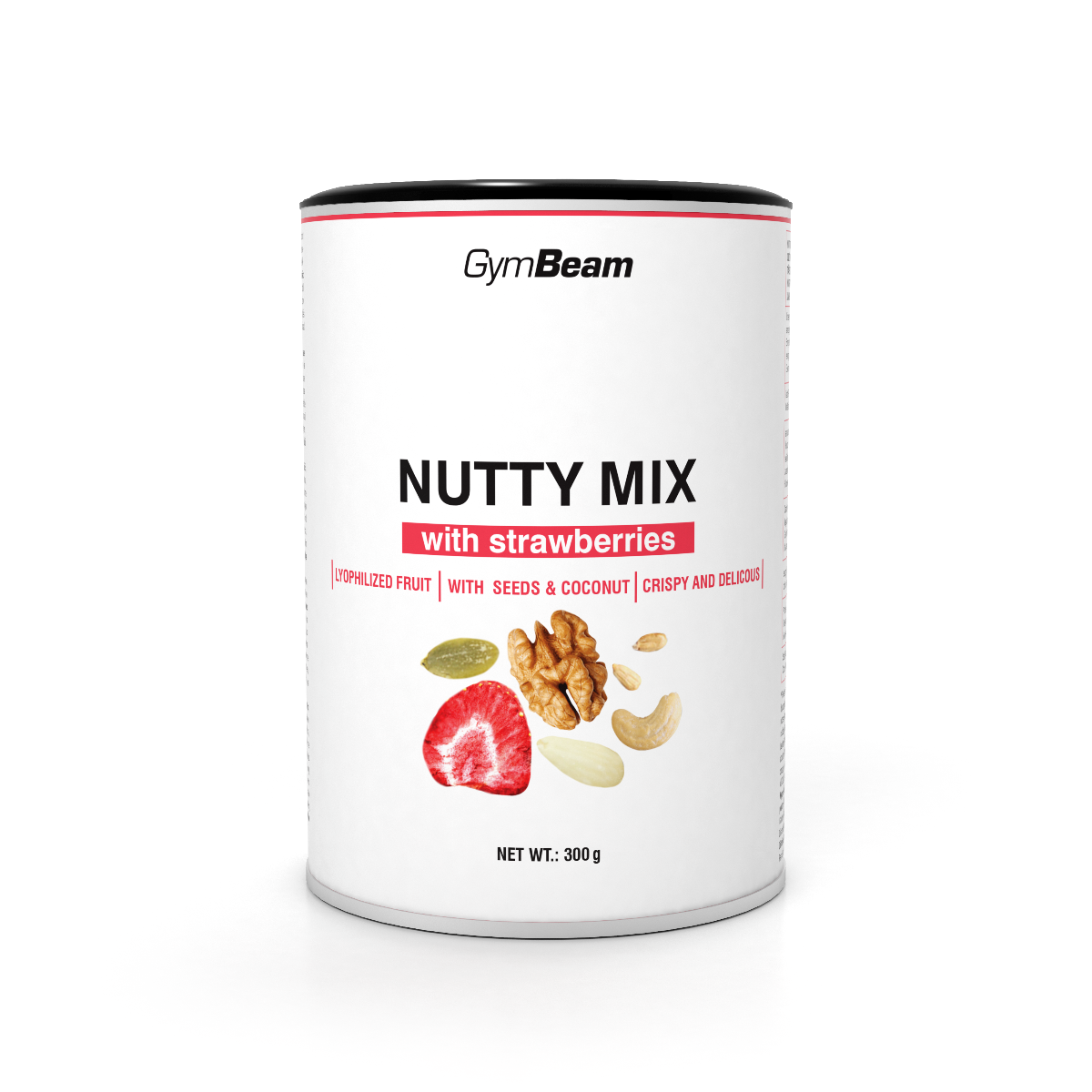 Mélange gourmand aux fruits secs et aux fraises – GymBeam.