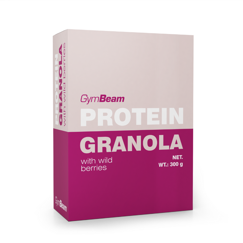 Granola protéinée aux fruits des bois – GymBeam.