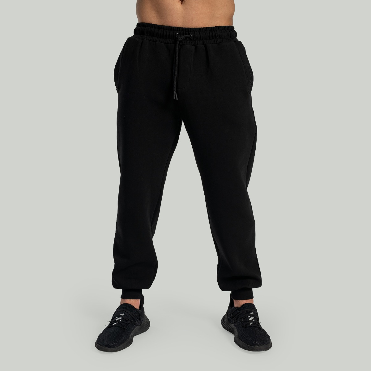 Relaxed Joggers Noir - STRIX