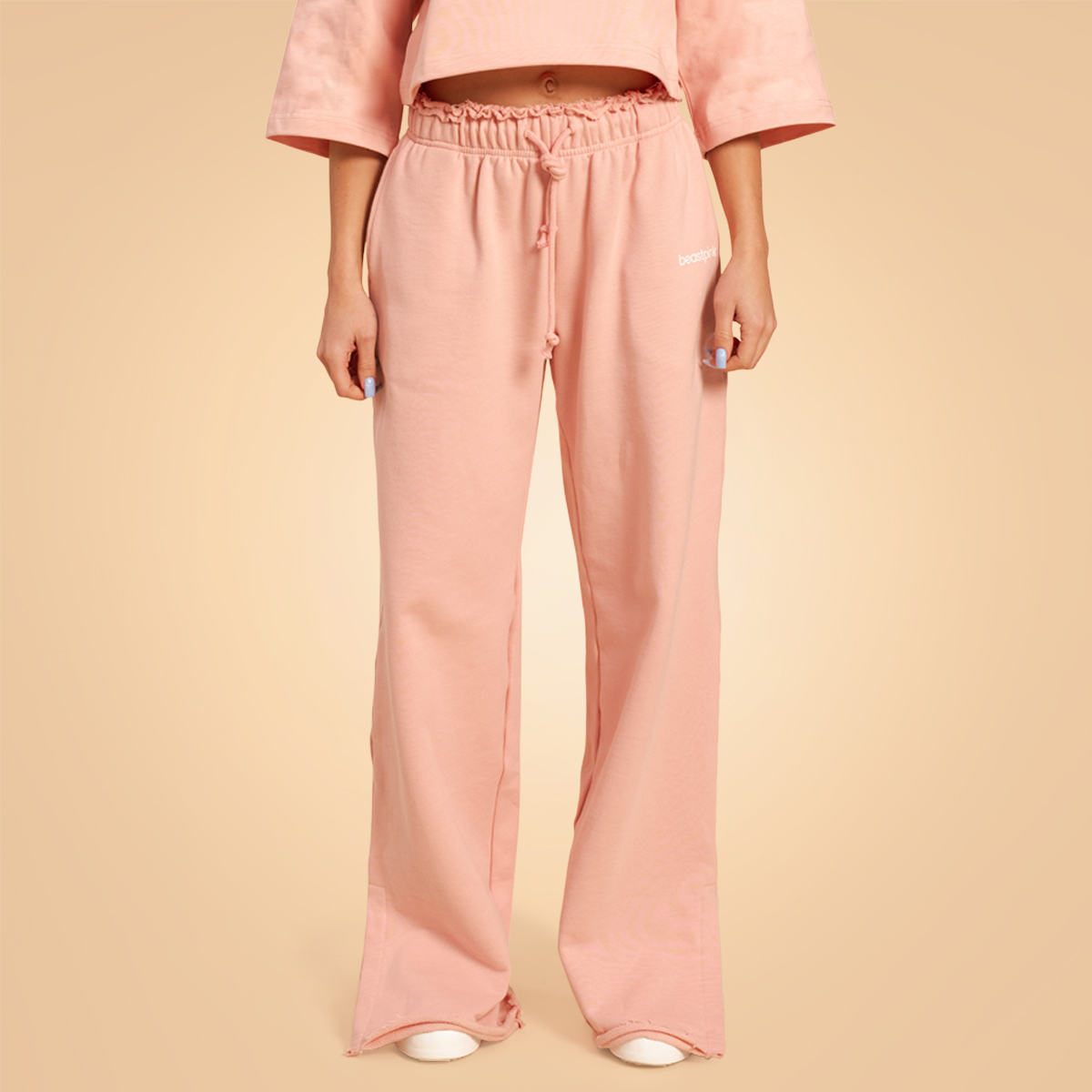 Pantalon de jogging Serenity pour femmes, couleur rose – BeastPink.