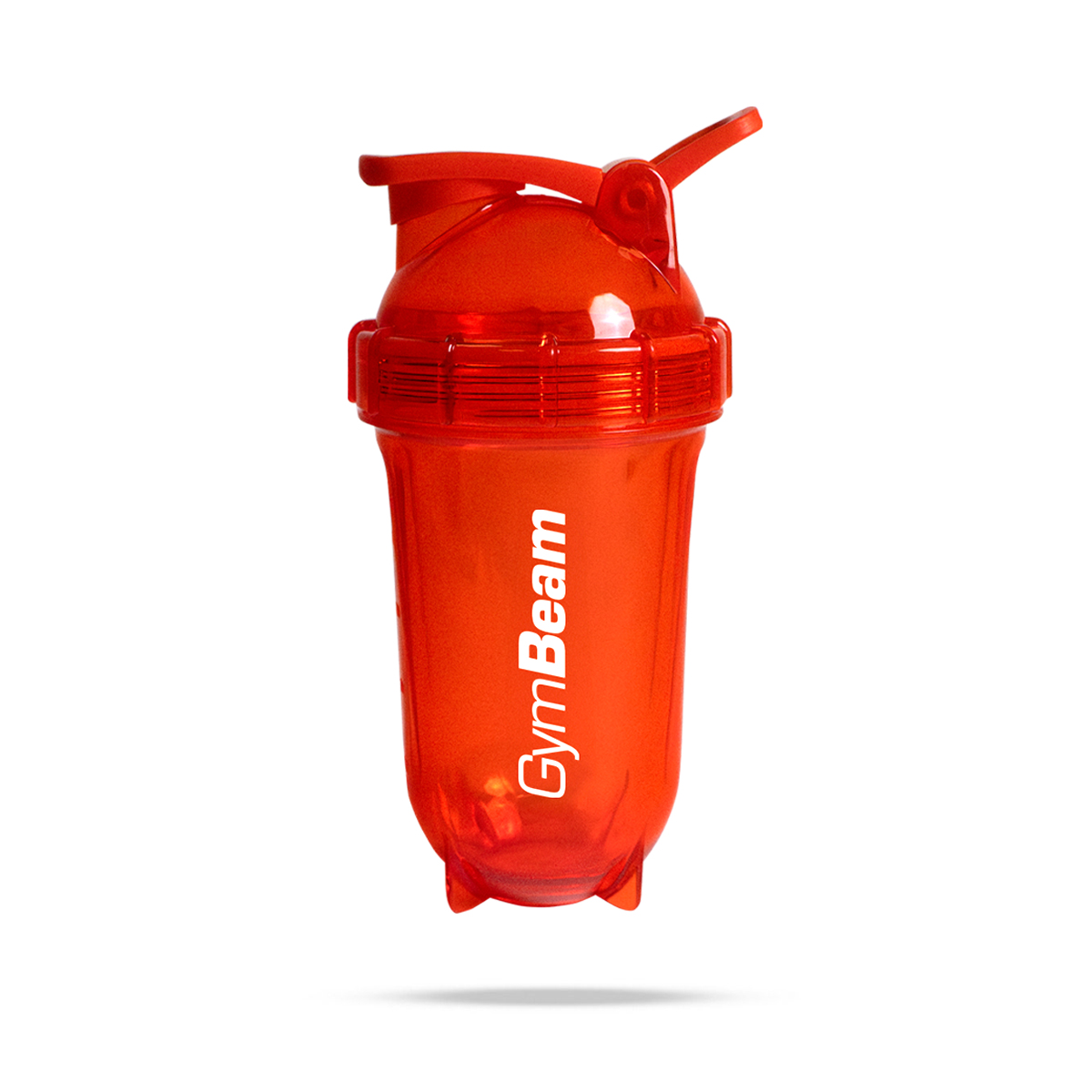 Tritan Shaker, couleur orange transparent, 500 ml - GymBeam.