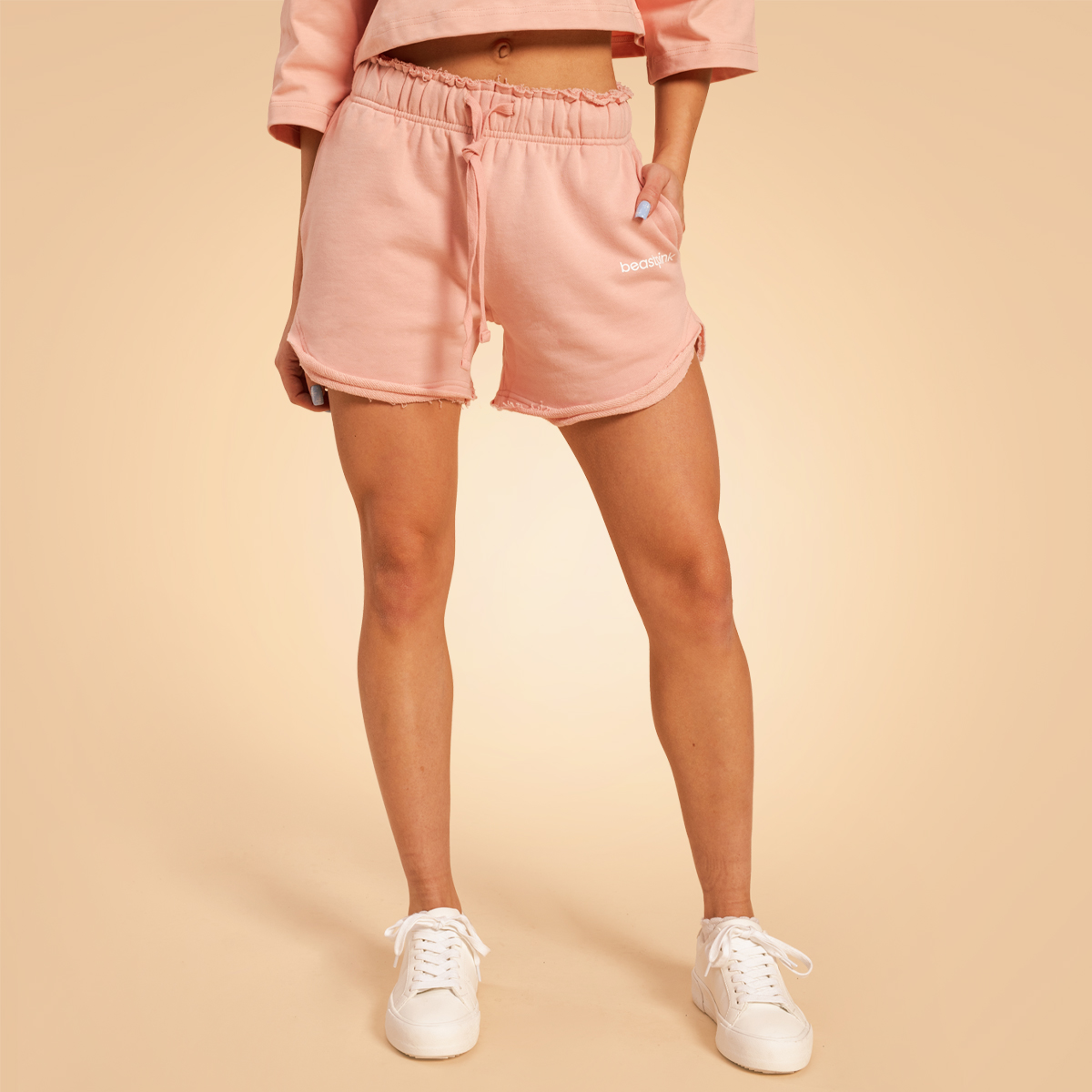 Shorts Serenity pour femmes, couleur rose - BeastPink.