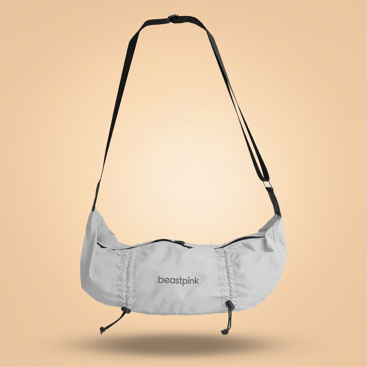 Hyper Sac Bandoulière Ivory - BeastPink