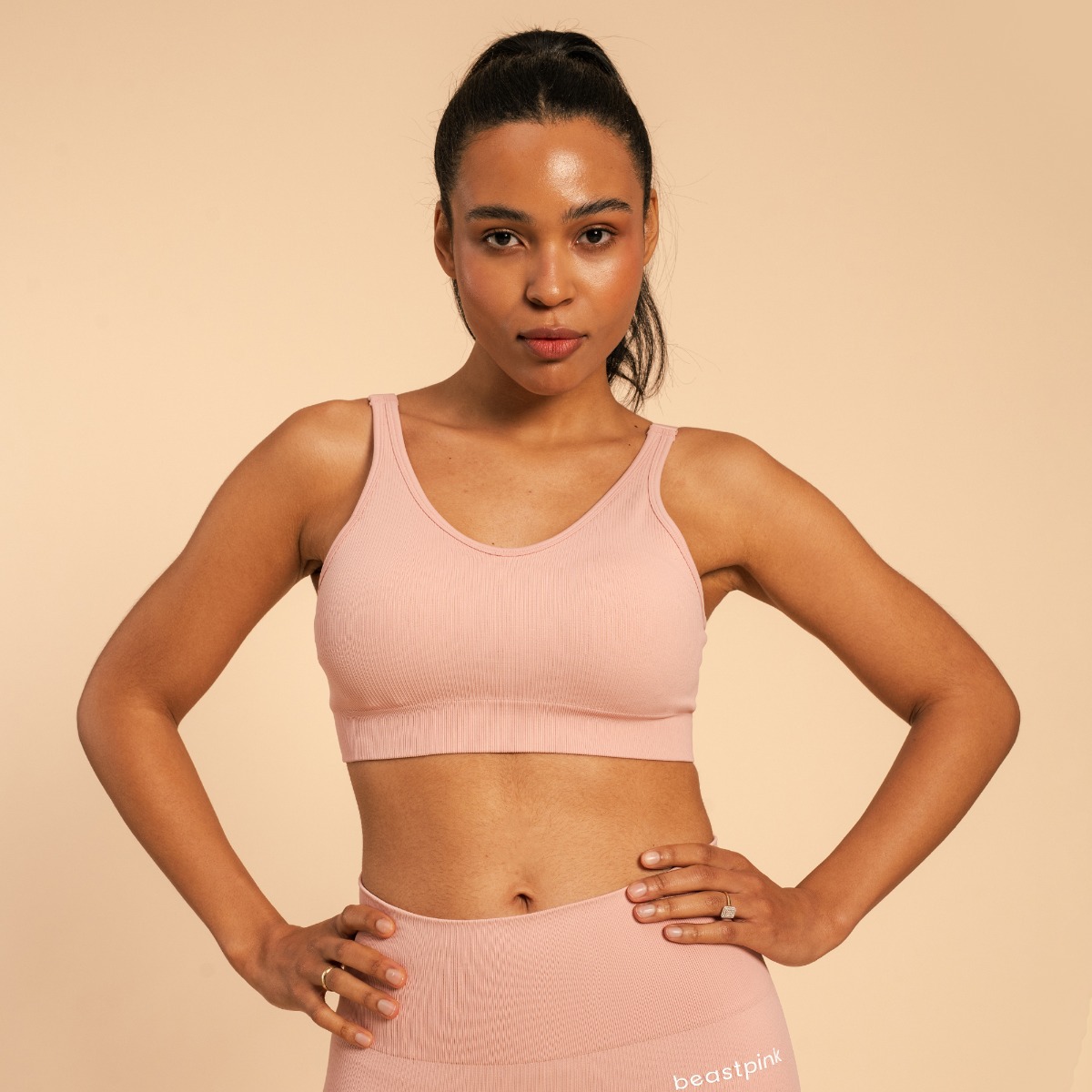 Soutien-gorge de sport Hyper – Couleur rose (BeastPink)