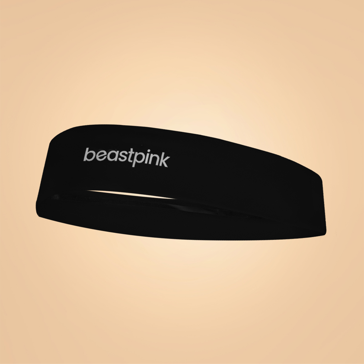 Bandeau de sport noir - BeastPink.