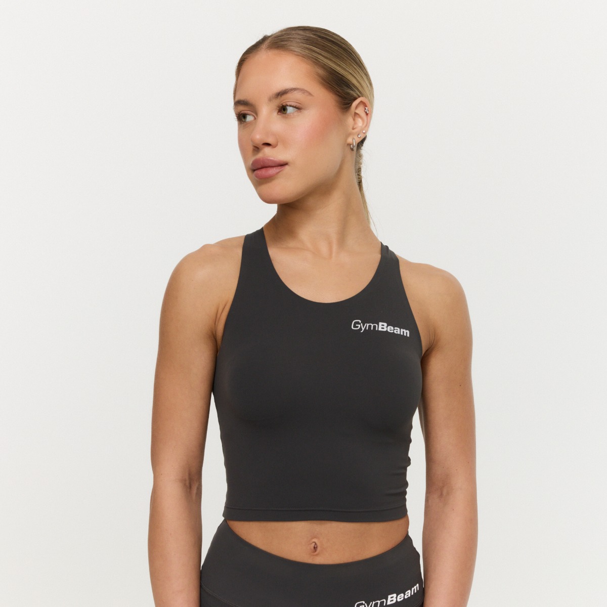 Top BEAT Sports pour femmes, couleur anthracite – GymBeam.