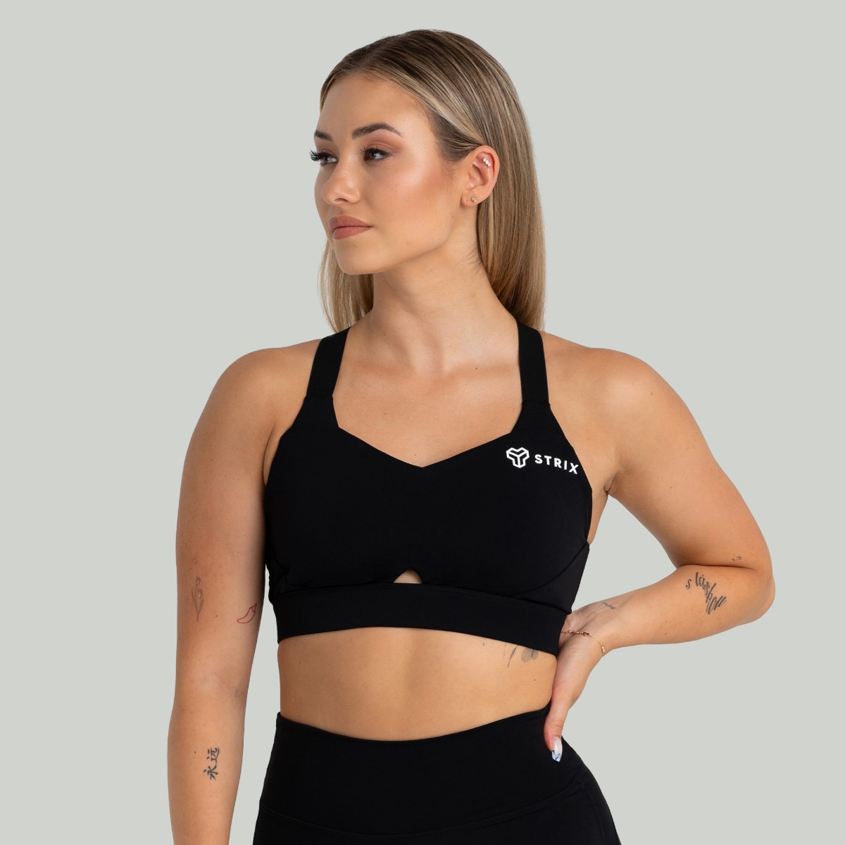 Soutien-gorge de sport noir - STRIX