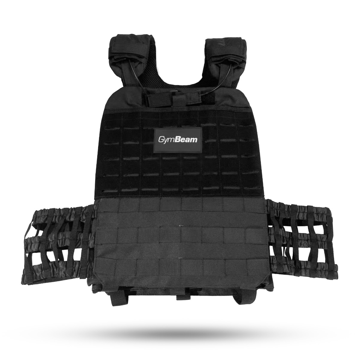 Gilet lest tactique noir - GymBeam