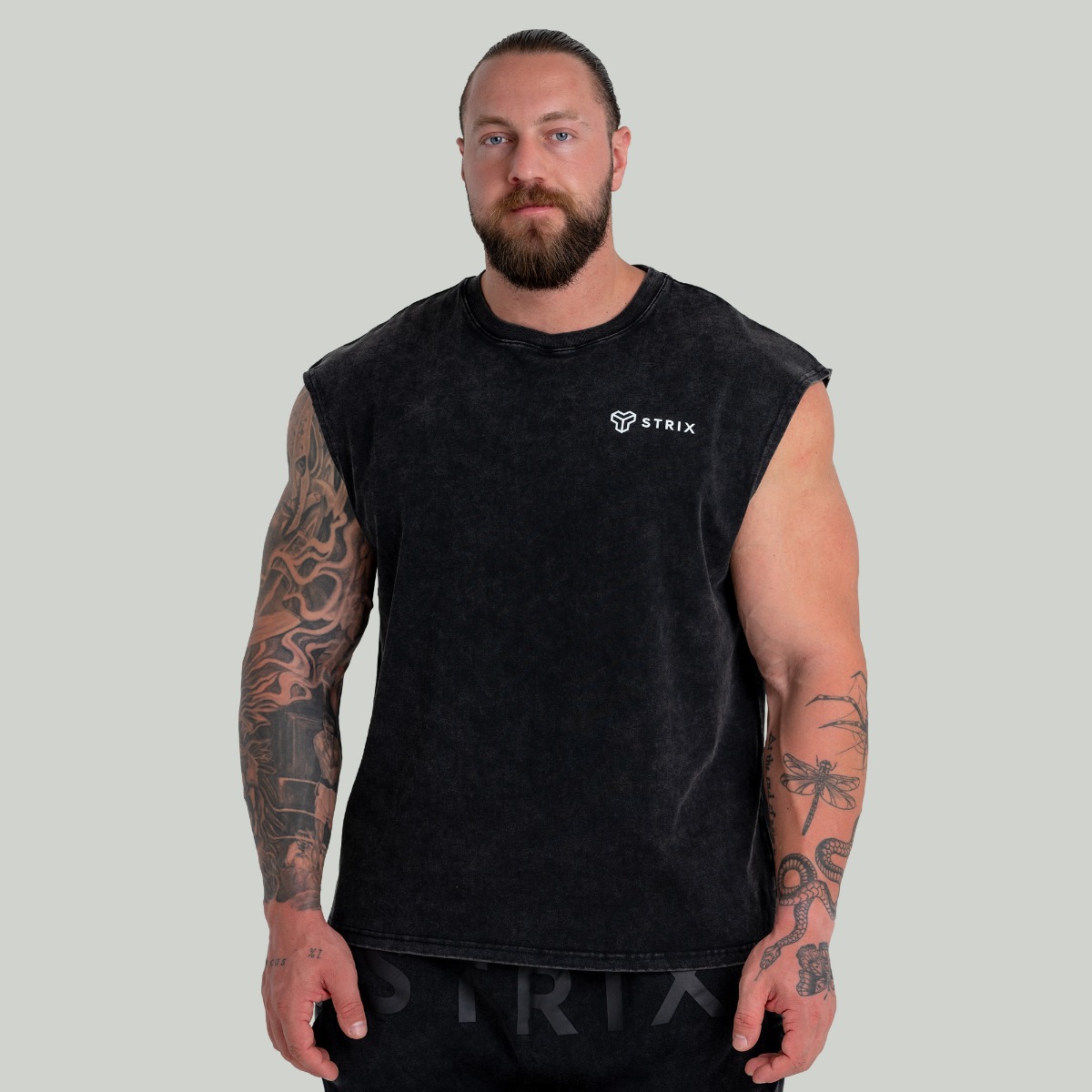 T-shirt débardeur noir – STRIX