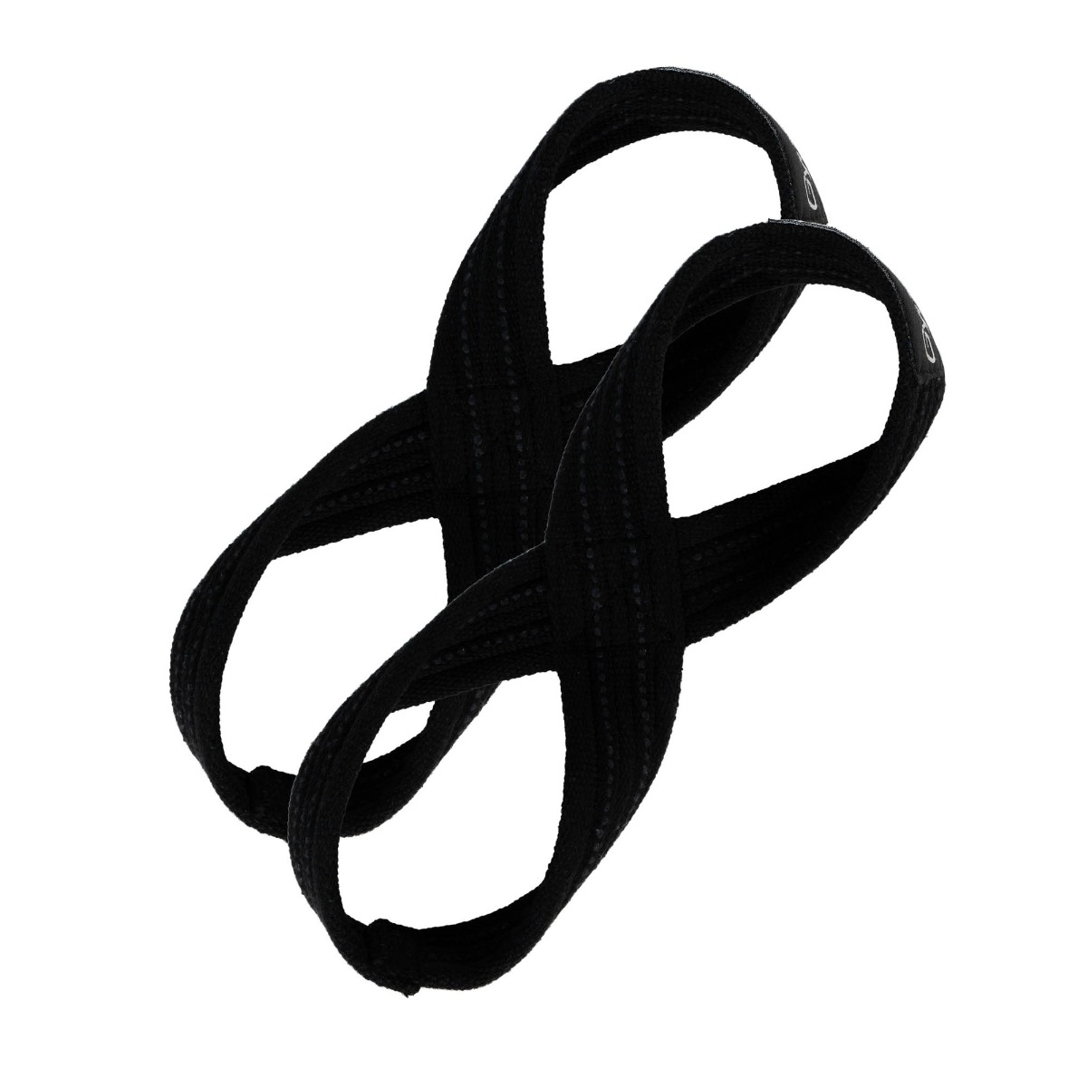 Figure 8 – Sangles de musculation, couleur noire – GymBeam.