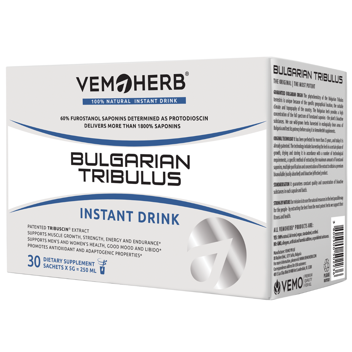 Bulgarian Tribulus Drink - VemoHerb