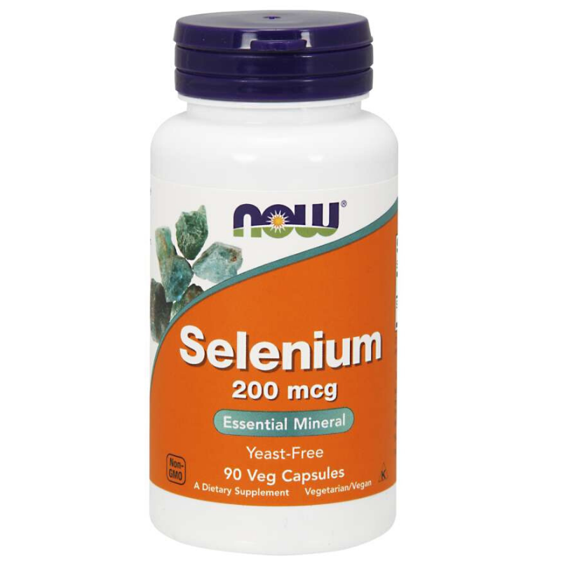 Sélénium 200 mcg - NOW Foods.
