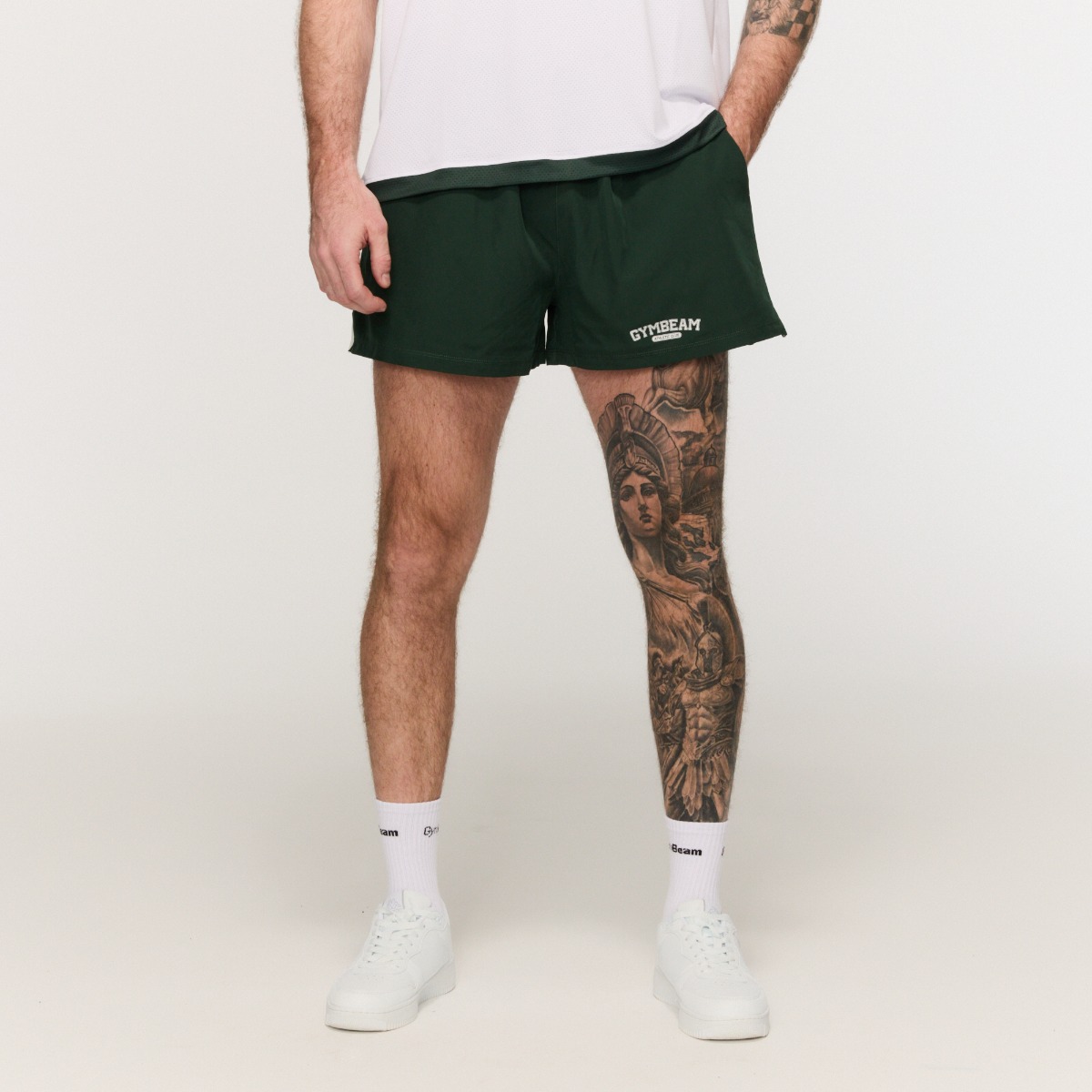 Shorts de sport verts - GymBeam