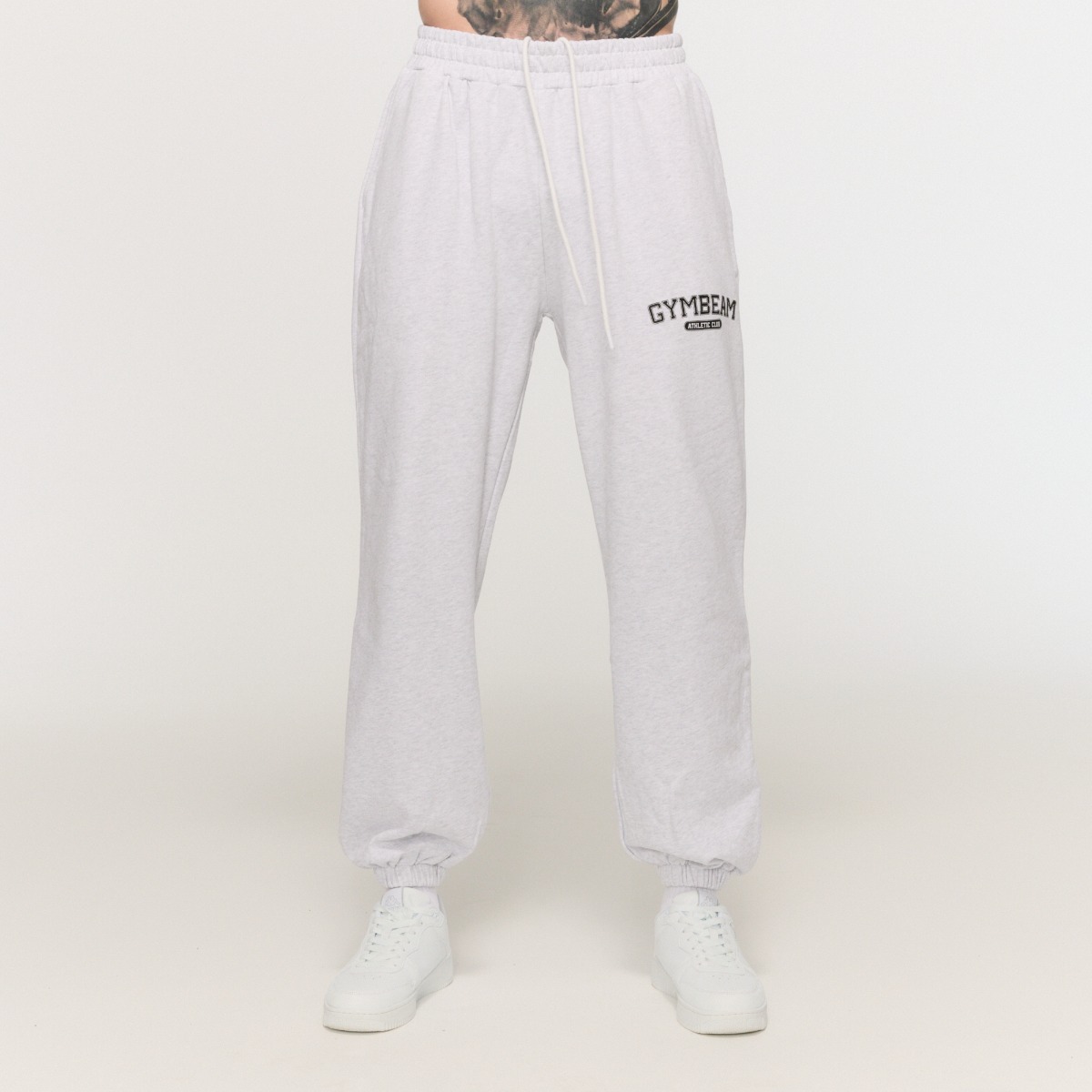 Pantalon de jogging Varsity gris - GymBeam