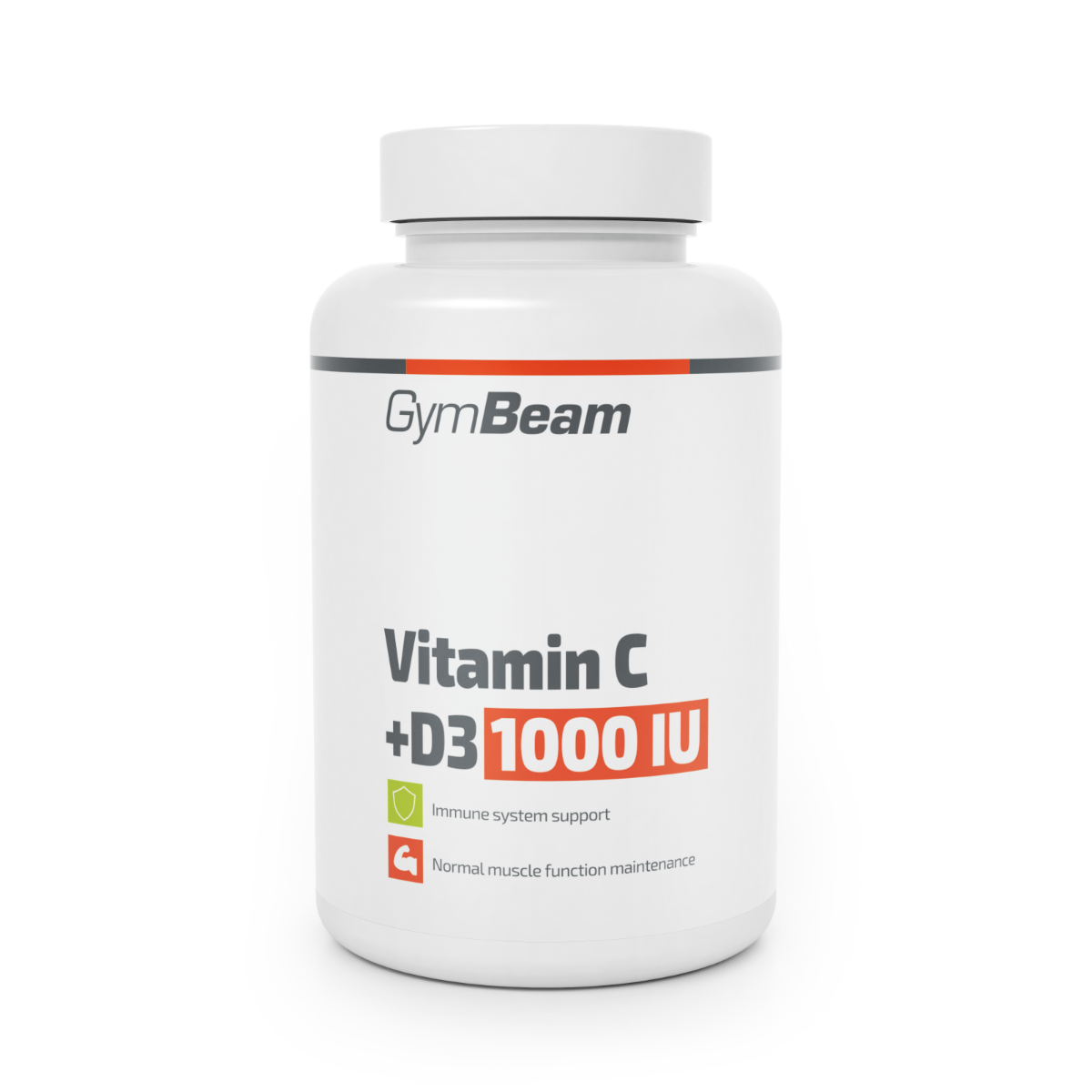 Vitamine C + D3 1000 UI - GymBeam