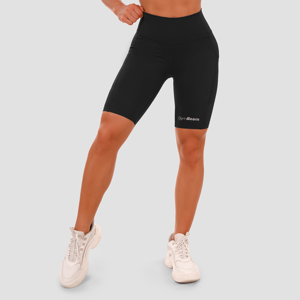 Shorts de vélo pour femmes, couleur noire - GymBeam.