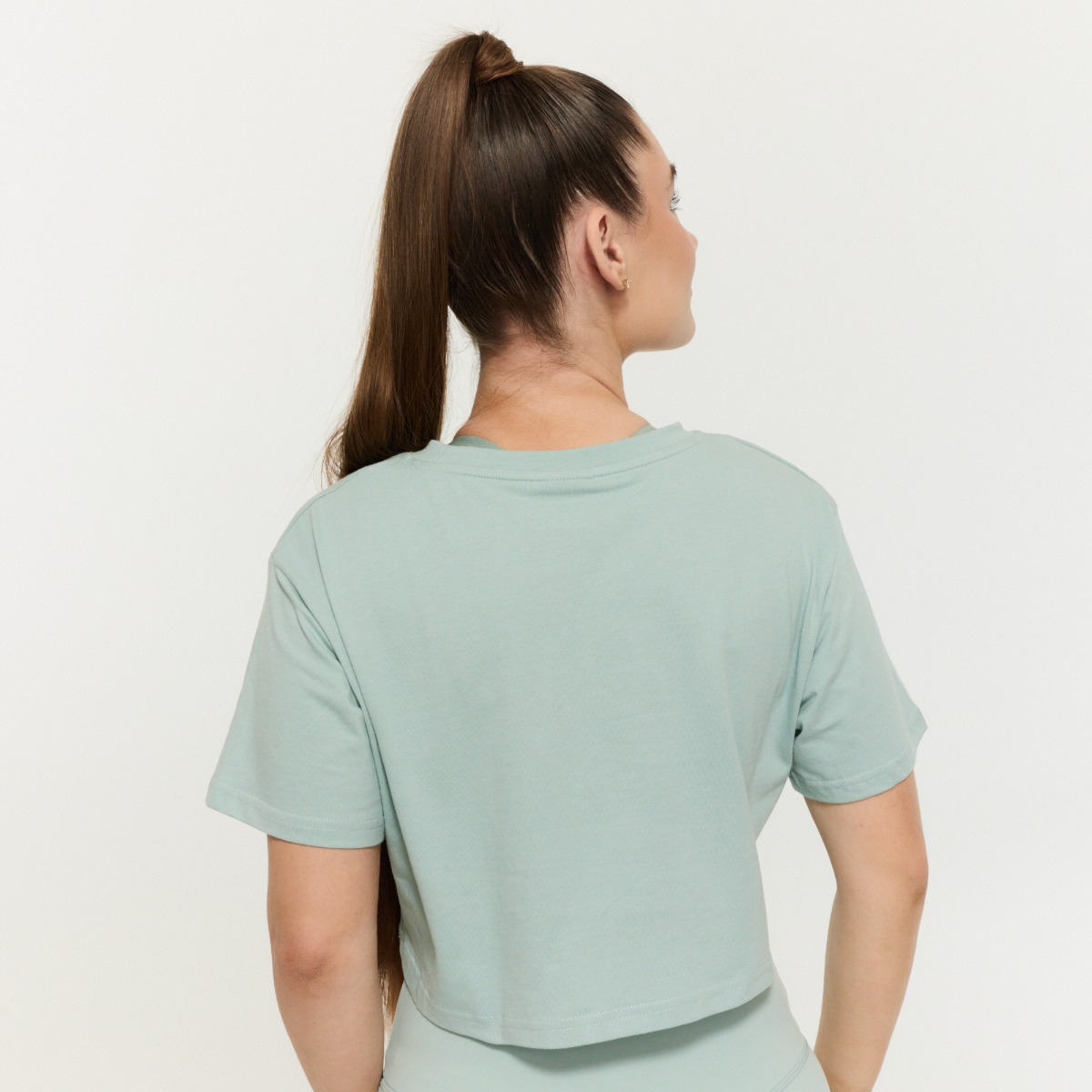 T-shirt court femme Limitless Eucalypt - GymBeam.