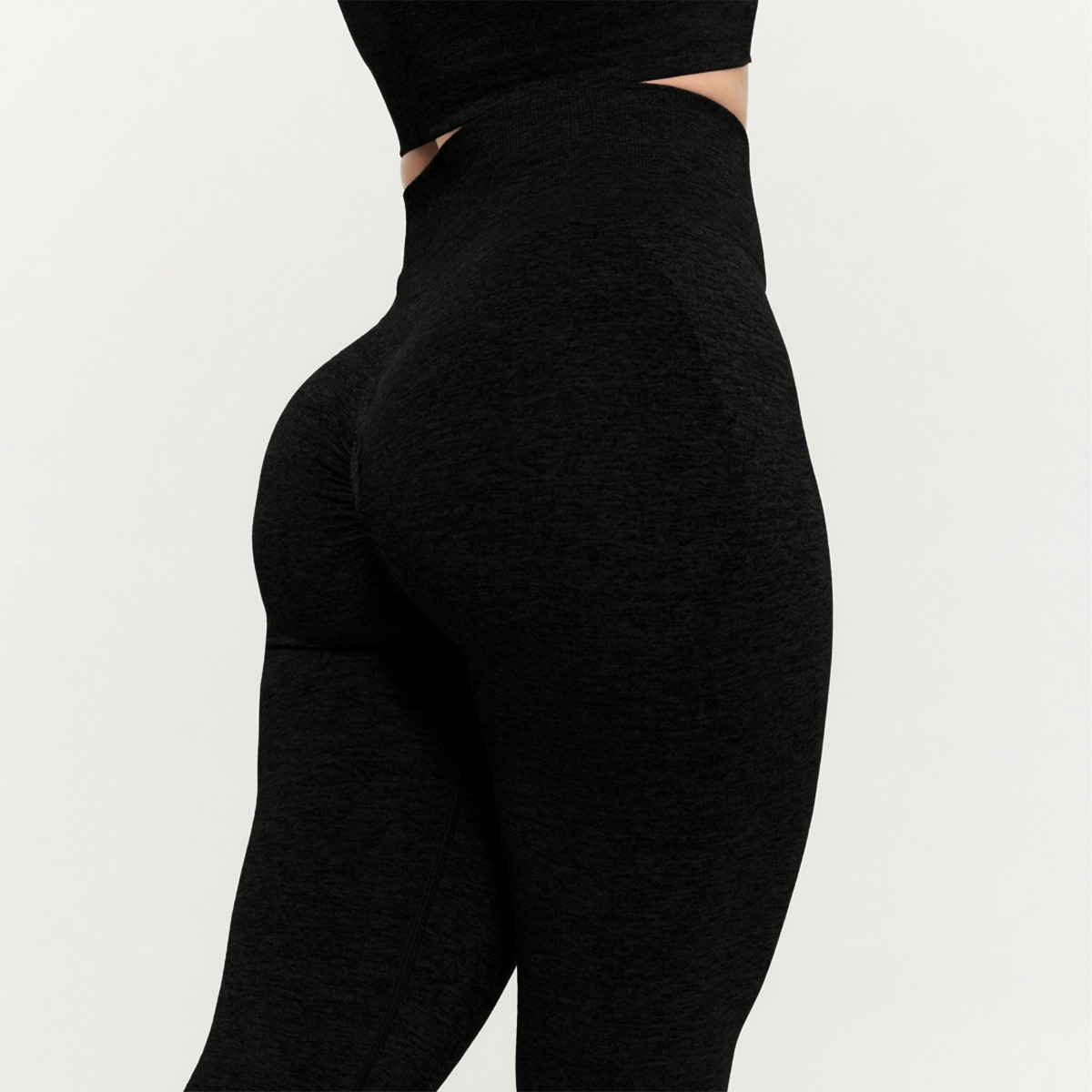 Legging pour femmes FLO, couleur graphite - GymBeam.
