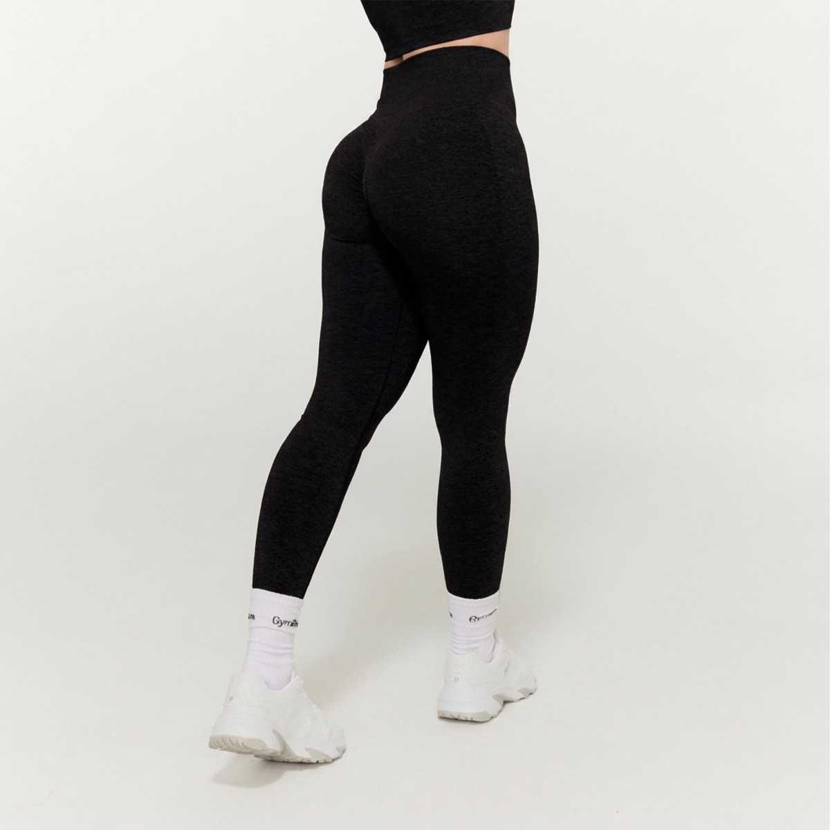 Legging pour femmes FLO, couleur graphite - GymBeam.