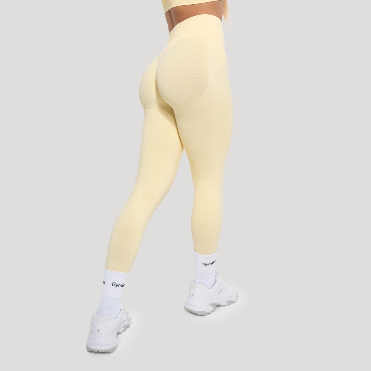 Women‘s Luma Leggings Butter Yellow - GymBeam