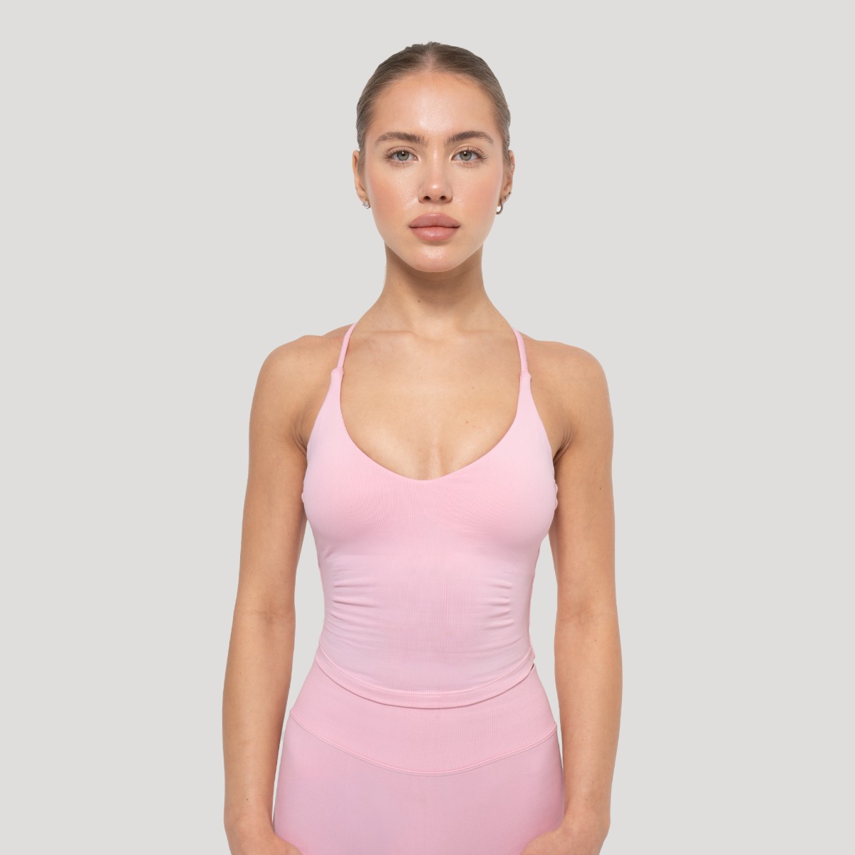 Women‘s Luma Tank Top Baby Pink - GymBeam