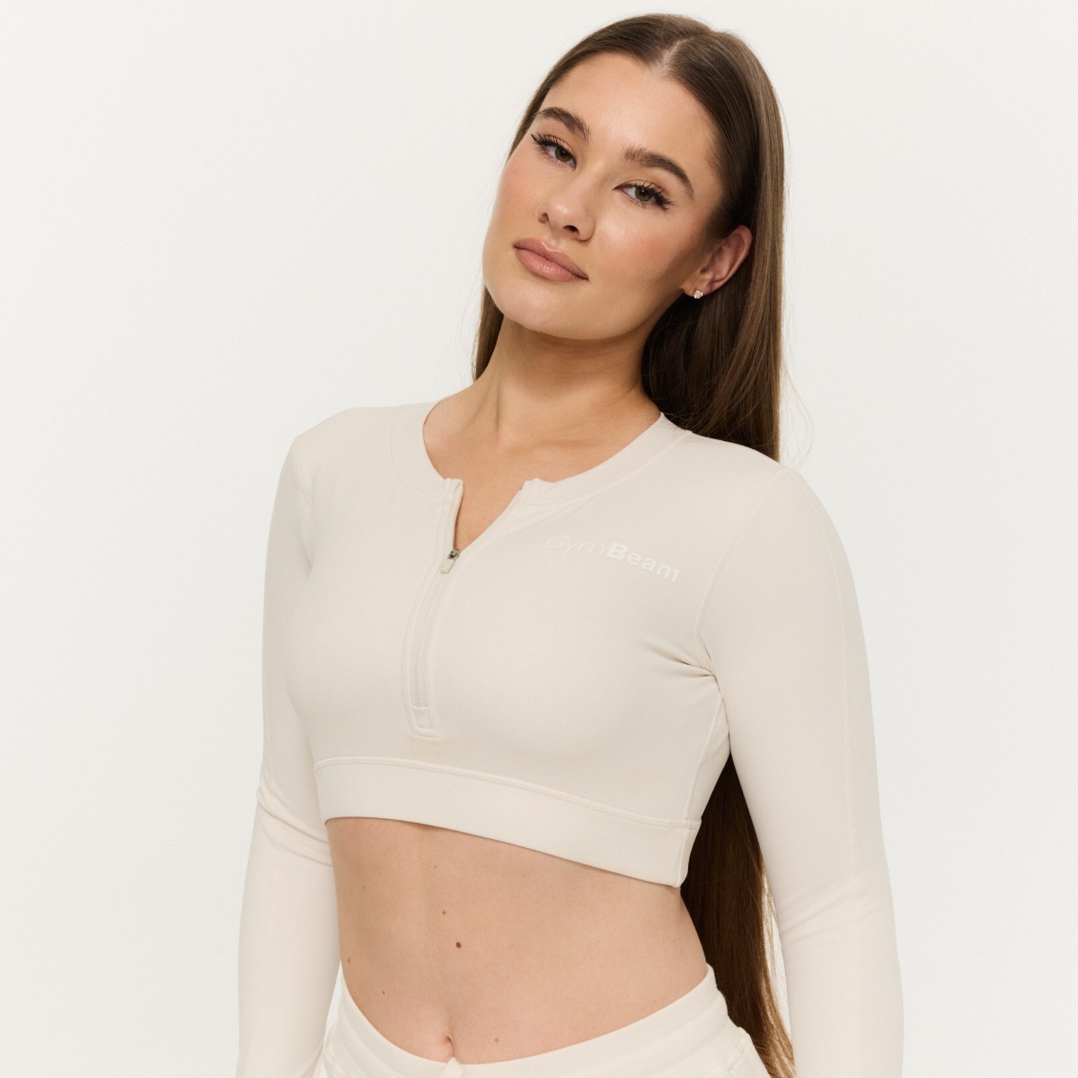 T-shirt de sport Prime pour femmes – Pearl – GymBeam.