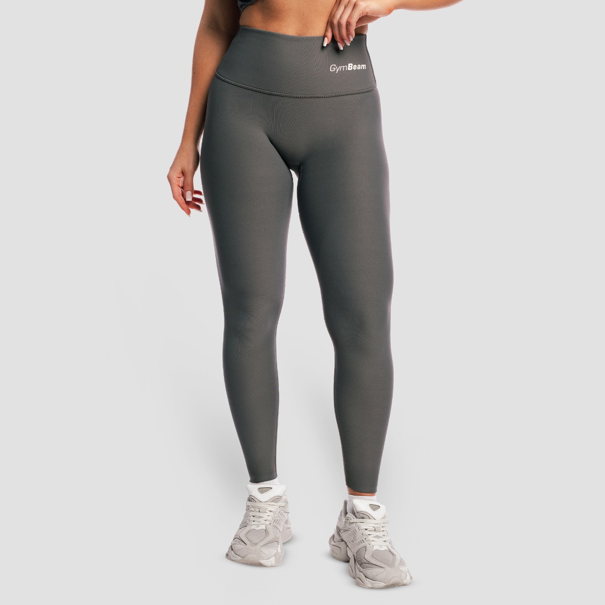 Legging de sport Core pour femmes – Carbon – GymBeam.
