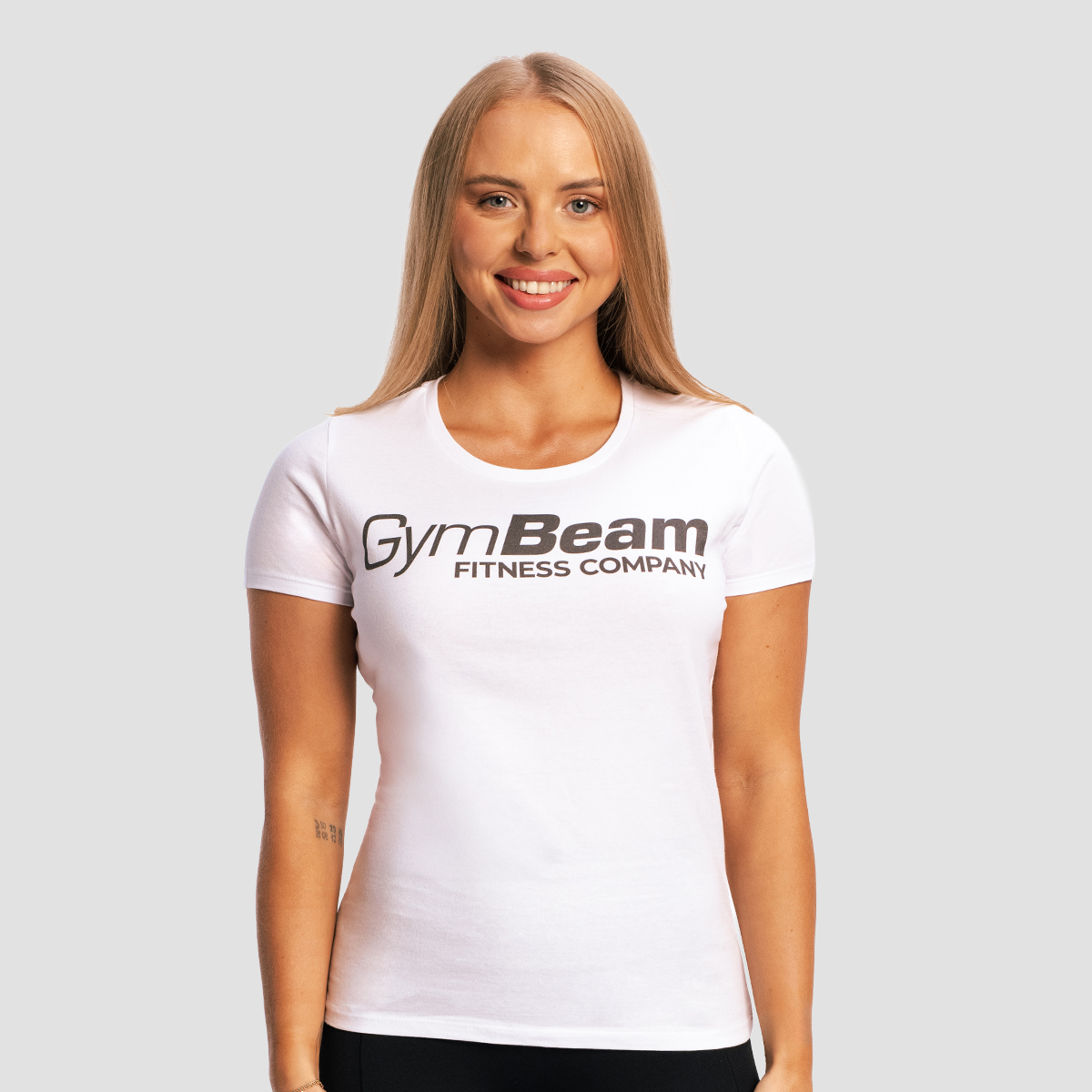 T-shirt blanc pour femmes – GymBeam.