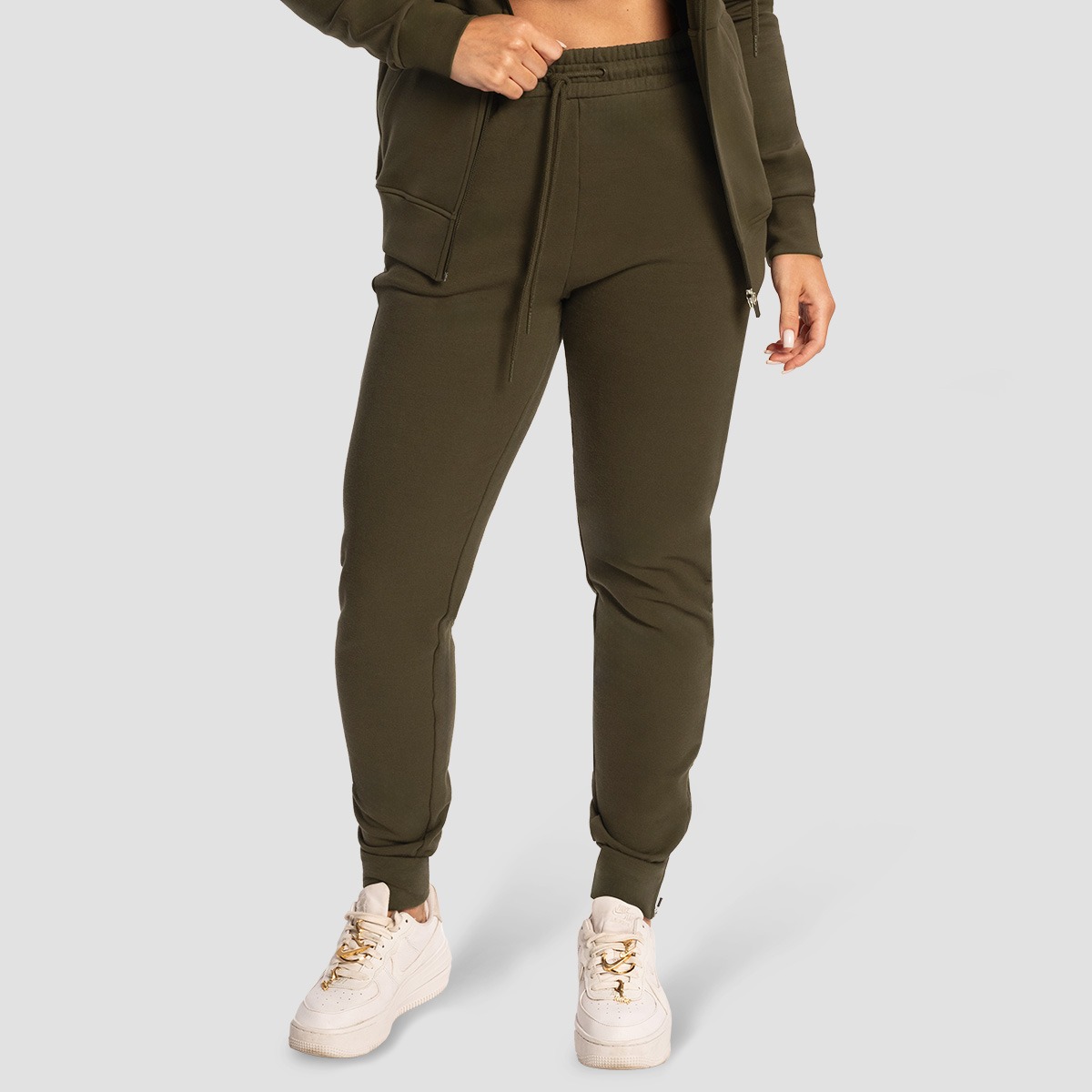 Pantalon de jogging femme Limitless, couleur Espresso - GymBeam.