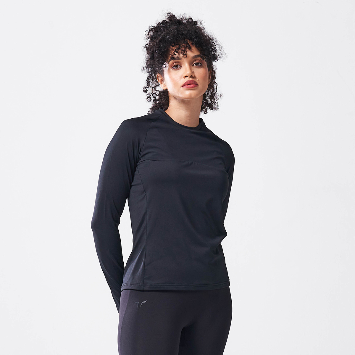 Women‘s T-shirt Exo Bench Top Black - SQUATWOLF