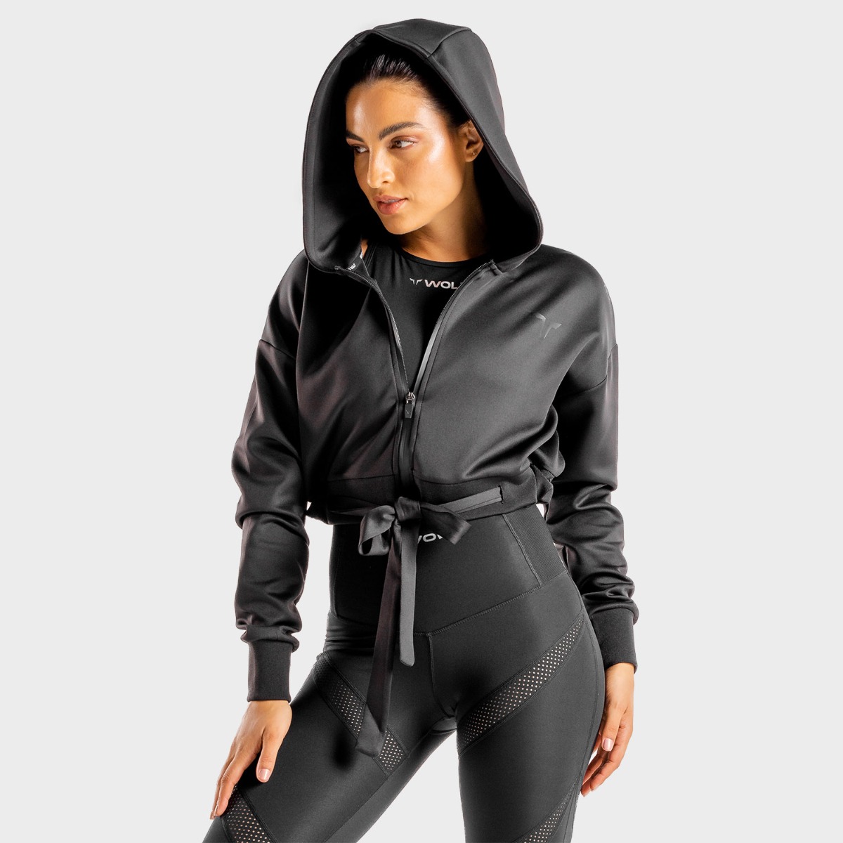 Women‘s Hoodie Do Knot Onyx - SQUATWOLF