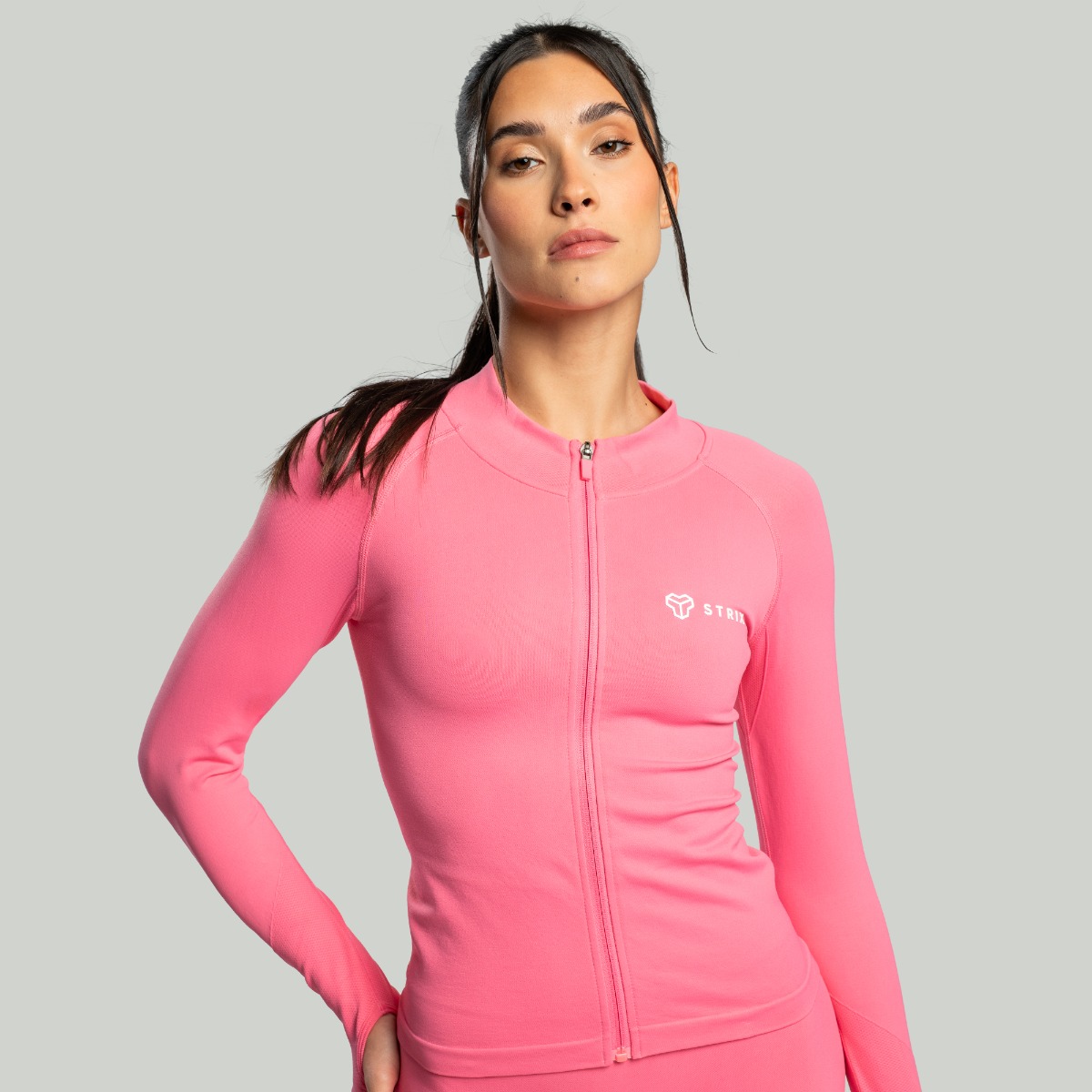 T-shirt de sport sans coutures pour femmes, Sorbet - STRIX.