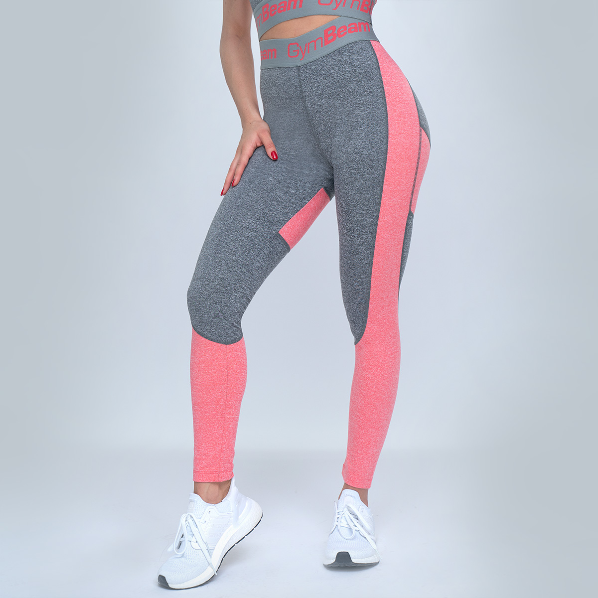 Legging Ultrafit pour femmes, couleur rose poudré – GymBeam.