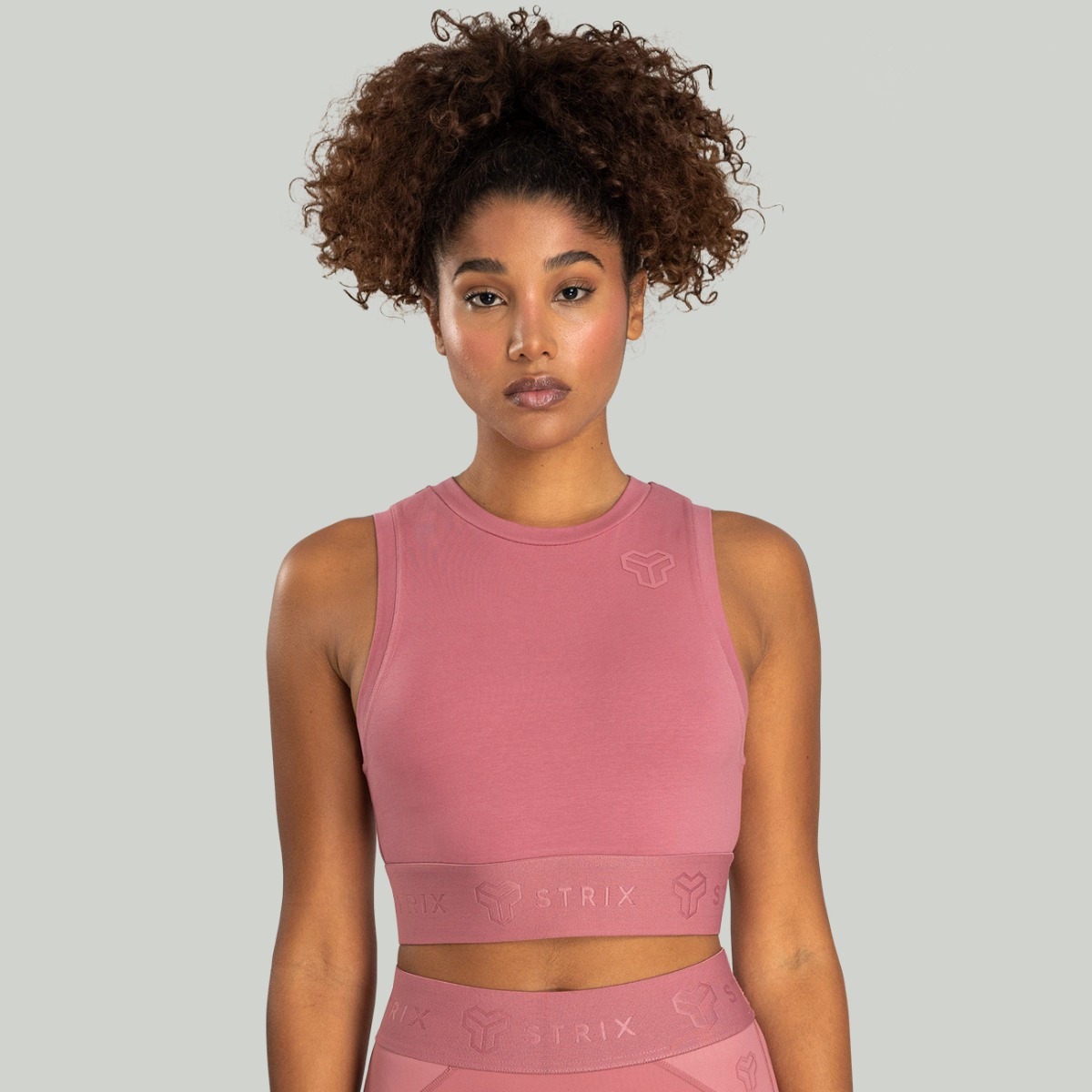 T-shirt de sport Nebula pour femmes, couleur rouge indien – STRIX.