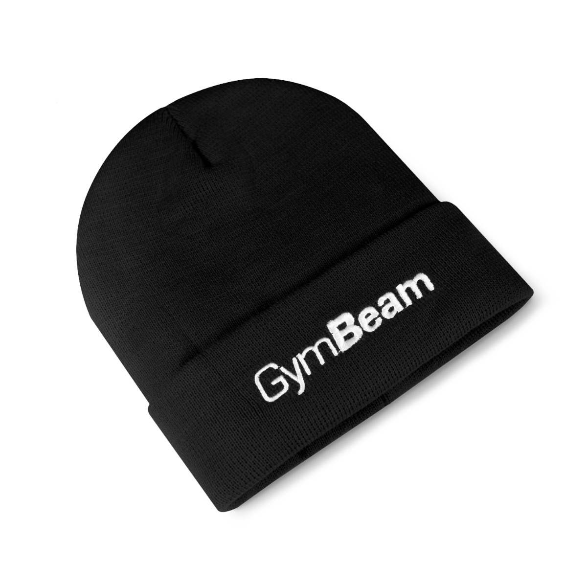 Bonnet d'hiver noir - GymBeam.