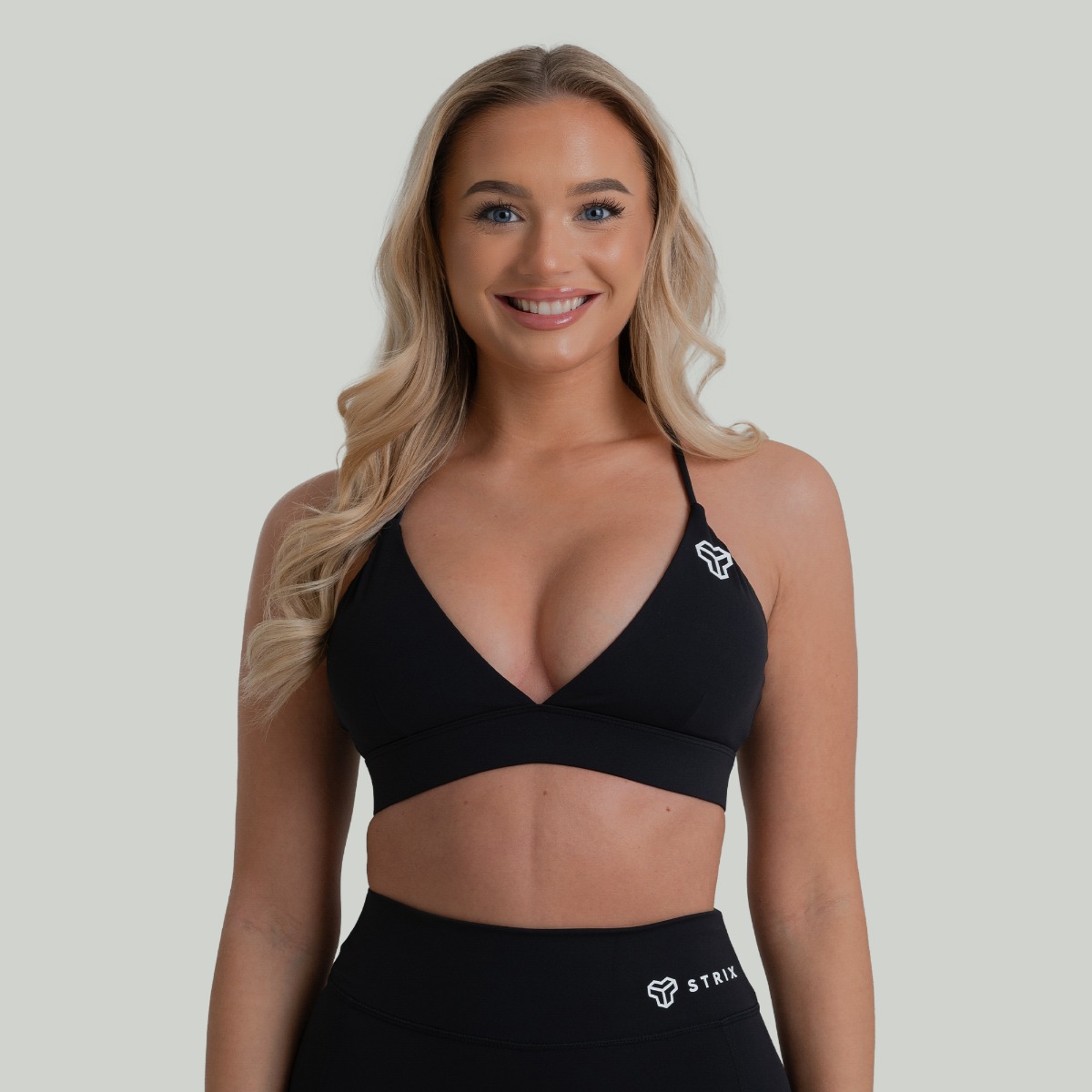 ZOA Triangle Sports Bra – Noir – STRIX