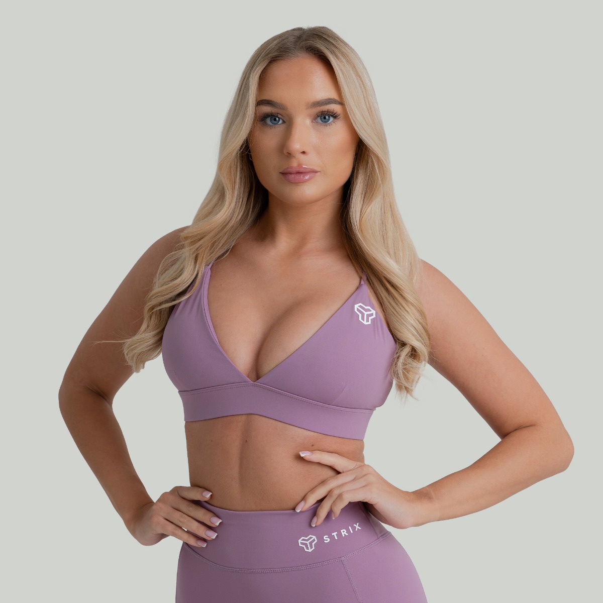 ZOA Triangle Sports Bra, couleur Orchid - STRIX.