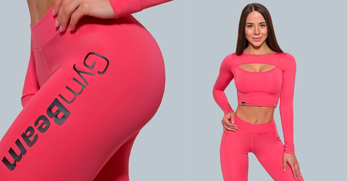 Leggings pour femmes Advanced Cherry - GymBeam