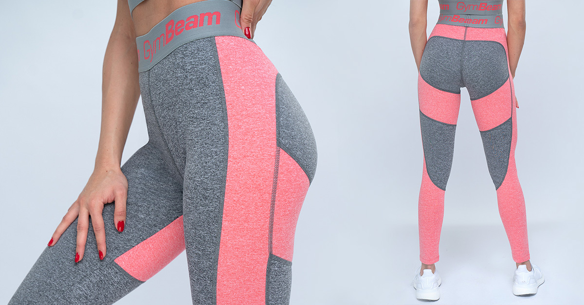 Leggings pour femmes Ultrafit Heather Pink - GymBeam