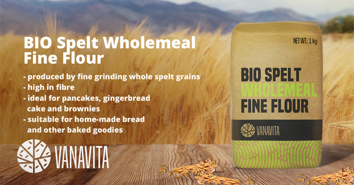 Farine de blé complet biologique - VanaVita