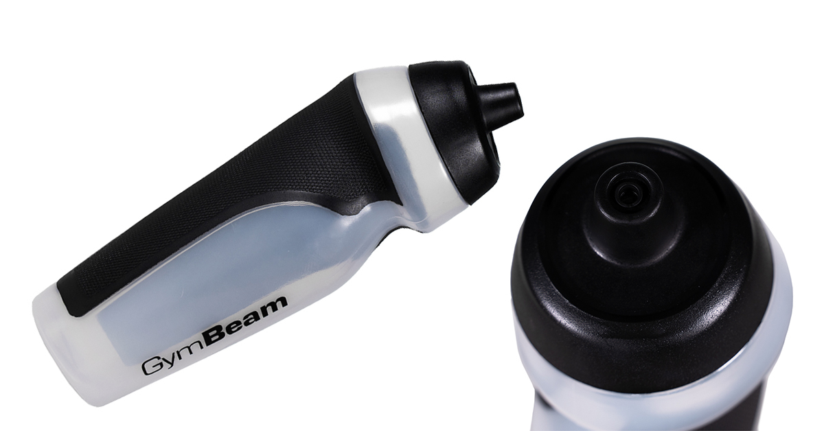 Bouteille de sport Ergo Noir 600 ml - GymBeam