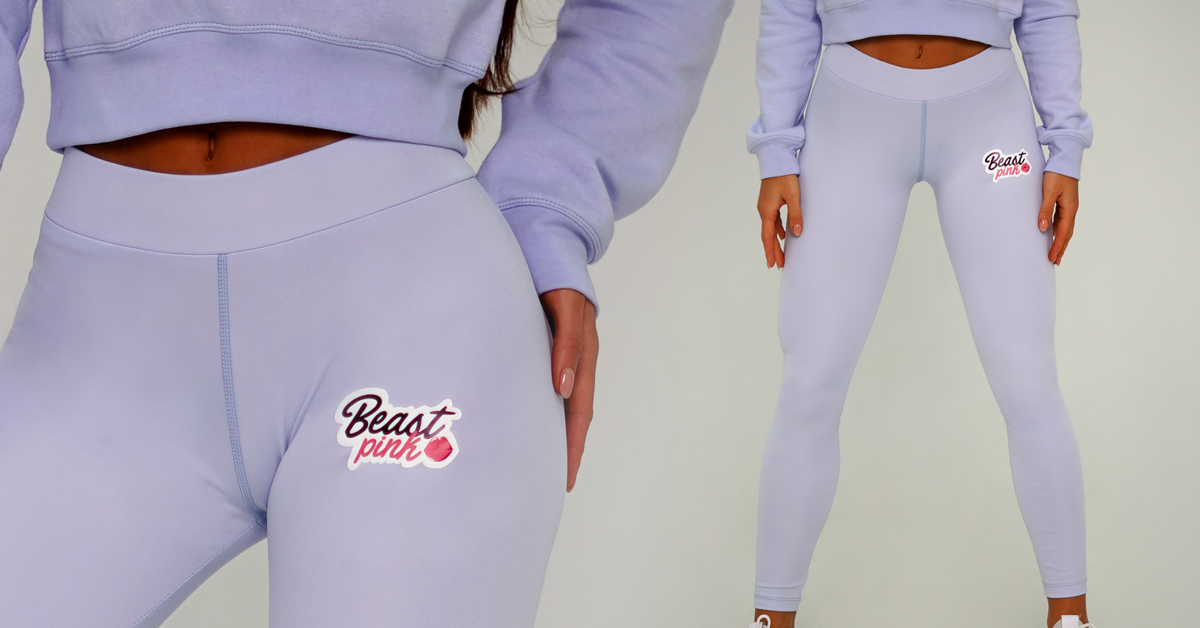 Leggings pour femmes Crystal - BeastPink