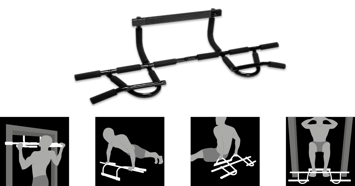 Barre multifonctionnelle pour tractions - GymBeam